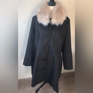 City Chic Coat size Plus size Large 20 W Black